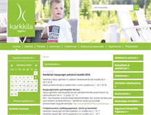Tablet Screenshot of karkkila.fi